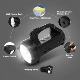 cinefx 2in1 40Watt High power Long Range Torch and 15 Sparkle SMD 16 hrs Torch Emergency Light image 2