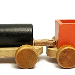 Wooden Toy Train Set Railway Engine and Coach set for 2 years+ old-22