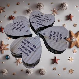 20 Reasons Why I Love You Amezing Love Heart shapped Message loveCD Greeting Card-11