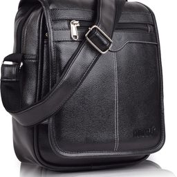 ichief Black Men Sling Bag - Extra Large Shade-picture-7
