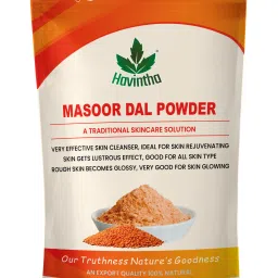 Masoor Dal Powderpowder For Herbal face wash | Skin Fairness Anti Aging Wrinkles Acne Pimples and Darkspots-image-63
