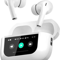 AirPox Pro 9(2nd gen) Touch Dispaly with ANC Working Super Extra Bass Bluetooth Gaming Headset-24