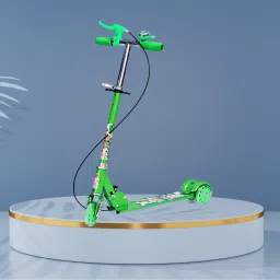 Scooter for Kids 3Wheeler Foldable Kick Skating Cycle with LED Light,Brake &Bell-picture-21