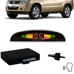 YB302 Black Car Reverse Parking Sensor with LED Display 4 Sensor Y302 Parking Sensor-image-2