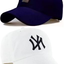 Embroidered, Solid, Self Design Sports/Regular Cap-image-100