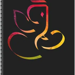 HQ My Notes (A5 Size) - Ganesha Series A5 Notebook Single Ruled 192 Pages-11