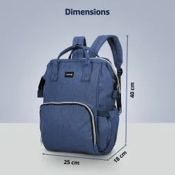 luvlap Lily Diaper bag for mom & baby, Multfunctional & Watterproof with Changing Mat Diaper Bag image 5