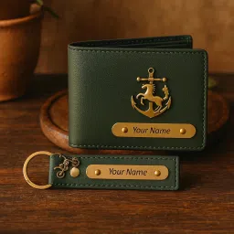 Men Casual, Evening/Party Green Artificial Leather Wallet-image-99