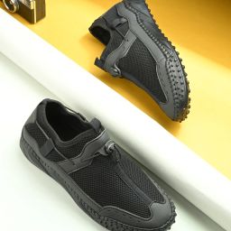 Stylish casual shoe for men with synthetic leather upper Sneakers For Men-image-96