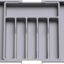 Cutlery Kitchen Rack Utensil Organizer Silverware Drawer Organizer Plastic-90
