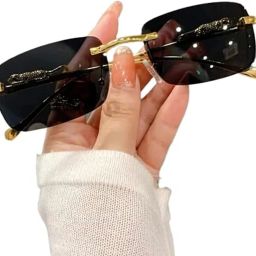 UV Protection Retro Square Sunglasses (54)-image-50