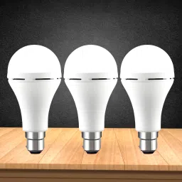 Emergency 12W Inverter LED Bulb with 2000mAh Rechargeable Battery Pack of 3 O322 4 hrs Bulb Emergency Light-image-14