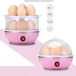 janravi Multi-Function Electric 2 Layer Egg Boiler Cooker and Steamer CP-2213 Egg Cooker image 4