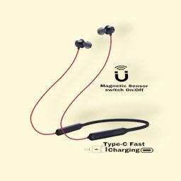 Upto 50 Hours Playtime*, Fast Charging, Dual Pairing Bluetooth Neckband _H2 Bluetooth & Wired Headset-image-52