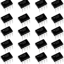 (pack of 20) Genuine NE555 TIMER IC (used for timer, pulse generation, and oscillation) Timer Counter and Clock NE555 Precision Timer Electronic Components Electronic Hobby Kit-image-1