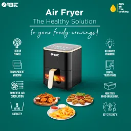 orbit Digital One-Touch Display, 1500W with Multi-Cook Functions Air Fryer image 5