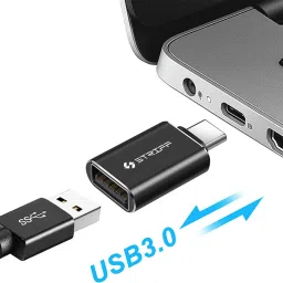 STRIFF USB Type C OTG Adapter OTG Type C, Connector, USB to Type C, Compatible with All Type C Devices image 2