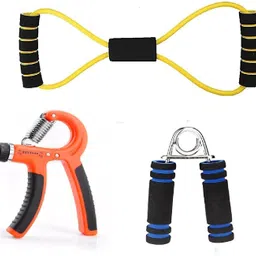 dr pacvu Setof3|Hand Gripper,2Wrist Excerciser,xshape Toning Tube|Body Fitness Equipment Fitness Accessory Kit Kit-picture-20