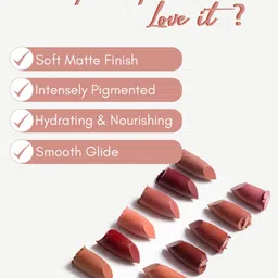 C2P PROFESSIONAL MAKEUP MatteLipFX Long-Lasting Lipstick - Ruby Red 05 image 3