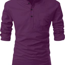 Men Solid Pure Cotton Straight Kurta-image-41