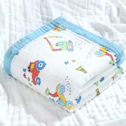 Cartoon Single Swaddling Baby Blanket forAC Room-image-56