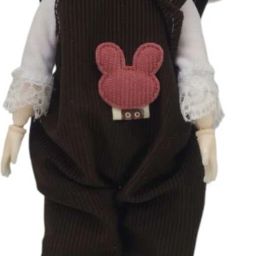 Adorable Fashion Doll for Girls – Cute Brown Outfit with movable Joint-image-98