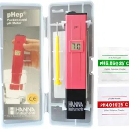 PH Meter with Care Box 0.0-14.0 High Accuracy Digital Ph Meter with ATC Hydroponic Water Quality Testing Equipment Portable Pocket Handheld Pen Type PH Meter to Measure Liquid, Purity, Acidity, Alkalinity Digital TDS Meter-10