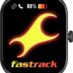 Fastrack Revoltt FS2+|2.01'' Display|Functional Crown|BT Calling|AI Voice Assistance|IP68 Smartwatch-2