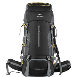 TRAWOC Flyspeck65 Liter Colourblocked Ergonomic Travel Rucksacks-image-64