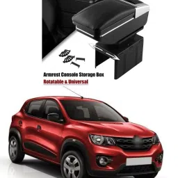 Universal Car Armrest Center Console Pad,PU Leather Car Armrest Seat Box Cover Protector Protects from Dirt,Damage,Pet Scratches,Old Damaged Consoles (Black) A195 Car Armrest-picture-16