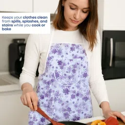 cleansia PVC Home Use Apron - Free Size image 2