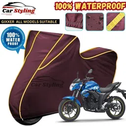 car styling Waterproof Two Wheeler Cover for Suzuki-picture-10