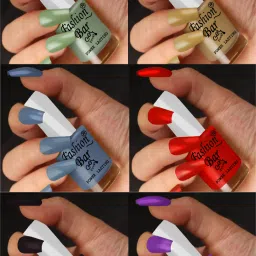 Online For Vibrant And Beautiful color Nail Polish Set S10P58 Multicolor-image-32