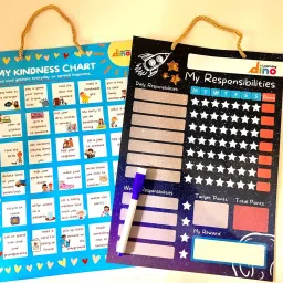learningdino Kindness Chart and Responsibility Chart image 4