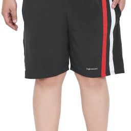 Solid Men Black Regular Shorts-image-81