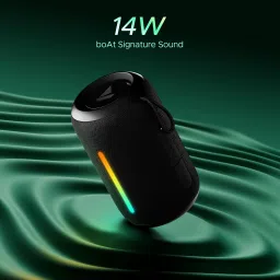 boAt Stone 350 Pro/358 Pro with Dynamic RGB LEDs,12 HRS Playback, IPX5 & TWS Feature 14 W Bluetooth Speaker image 2