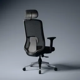 Cosmos Lite Minimal Design Ergonomic Office Chair | Synchro-Tilt Recline Mesh Office Adjustable Arm Chair-picture-45