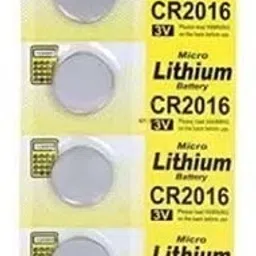 CR2016 Lithium Coin3V, Pack of 5 for use in CalculatorsBattery-image-22