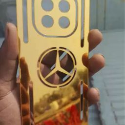 MOBIZONE REALME C63 5G GOLD MIRROR BACK PANNEL Mobile Skin-image-78