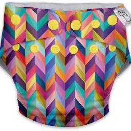 superbottoms NEW UNO Freesize Cloth Diaper with 2 Organic Soaker for baby 3 Month to 3 Yr image 2