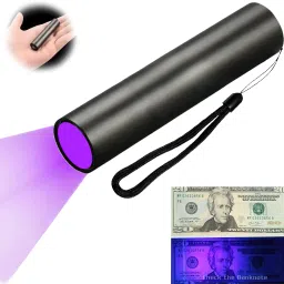 UV Ultraviolet UV Flashlight for Pet Cat Urine Detection Black Torch LED Light 10 hrs Torch Emergency Light-14