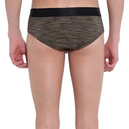 La Intimo Men Abstract Printed Button Glutton Mid-Rise Basic Brief LIBR005 image 3