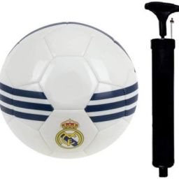 COMBO MADRID FOOTBALL WITH AIR PUMP Football - Size: 5-image-103