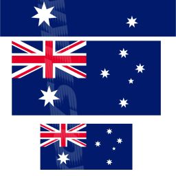 AUSTRALIAFLAG LOGO Rectangle Car Window Flag-image-50
