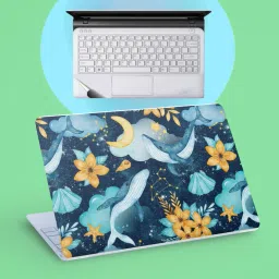 SDM 2IN1 SET OF BACK LAPTOP LAMINATION, PALMREST SKIN 14-16INCH-164 Combo Set-image-26