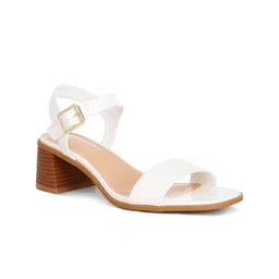 London Rag Open Toe Block Heels-19