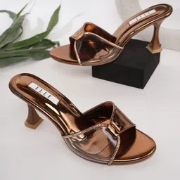 ELLE Women Party Block Peep Toes Heels-52