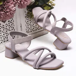 JM Looks Embellished Block with Buckles-45