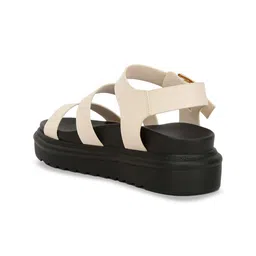 London Rag Open Toe Flatform Heels image 2