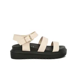 London Rag Open Toe Flatform Heels image 3
